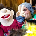 Puppetman doing his show (1878 besøk) A little puppet show at Alexanderplatz Christmas market Puppetman doing his show
